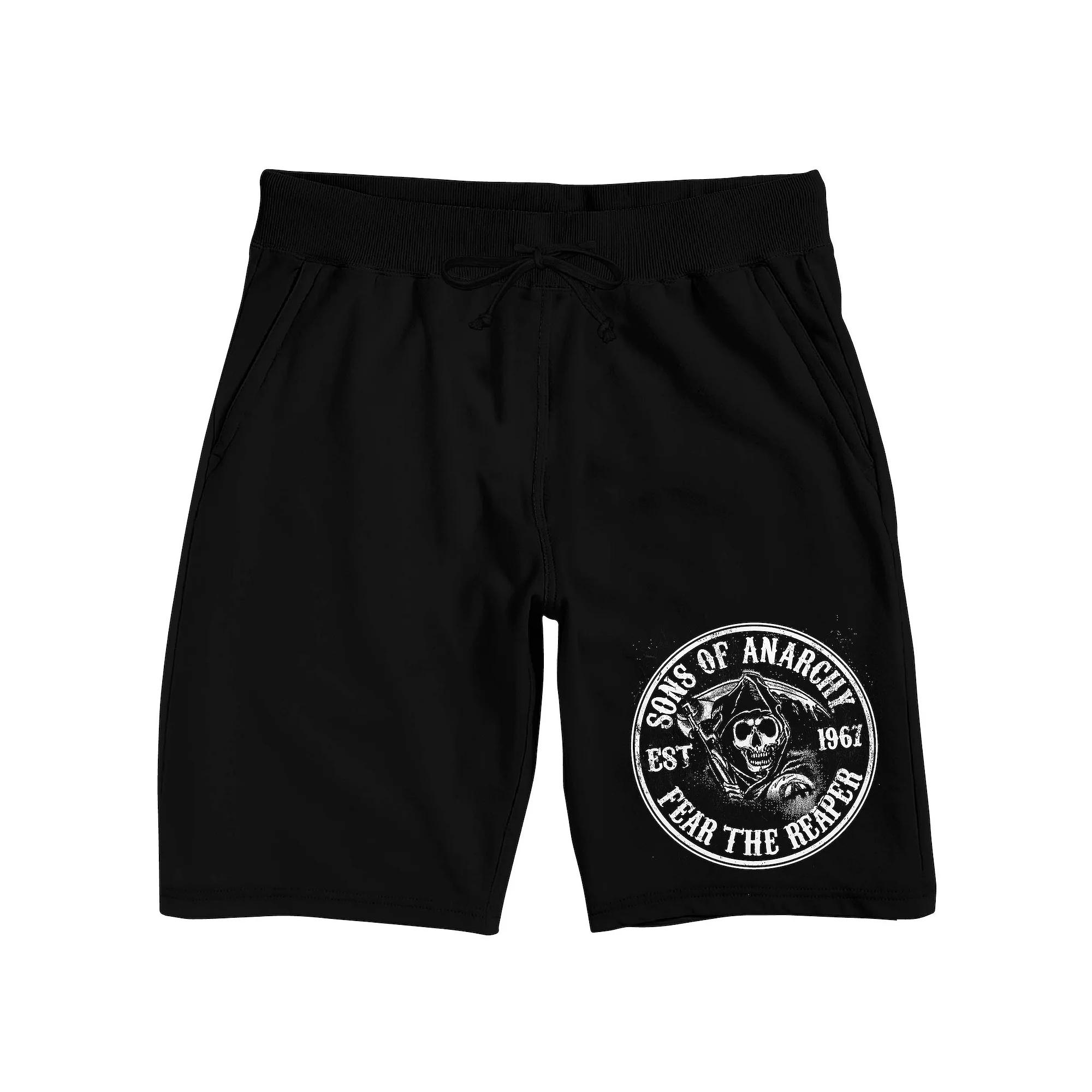 Men's Sons of Anarchy SOA Pajama Shorts,  Product Image