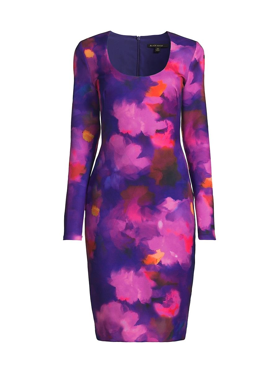 Womens Naylah Floral Sheath Dress Product Image