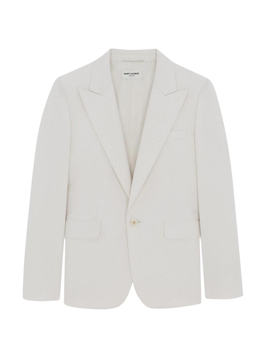 Mens Jacket in Wool Gabardine Product Image