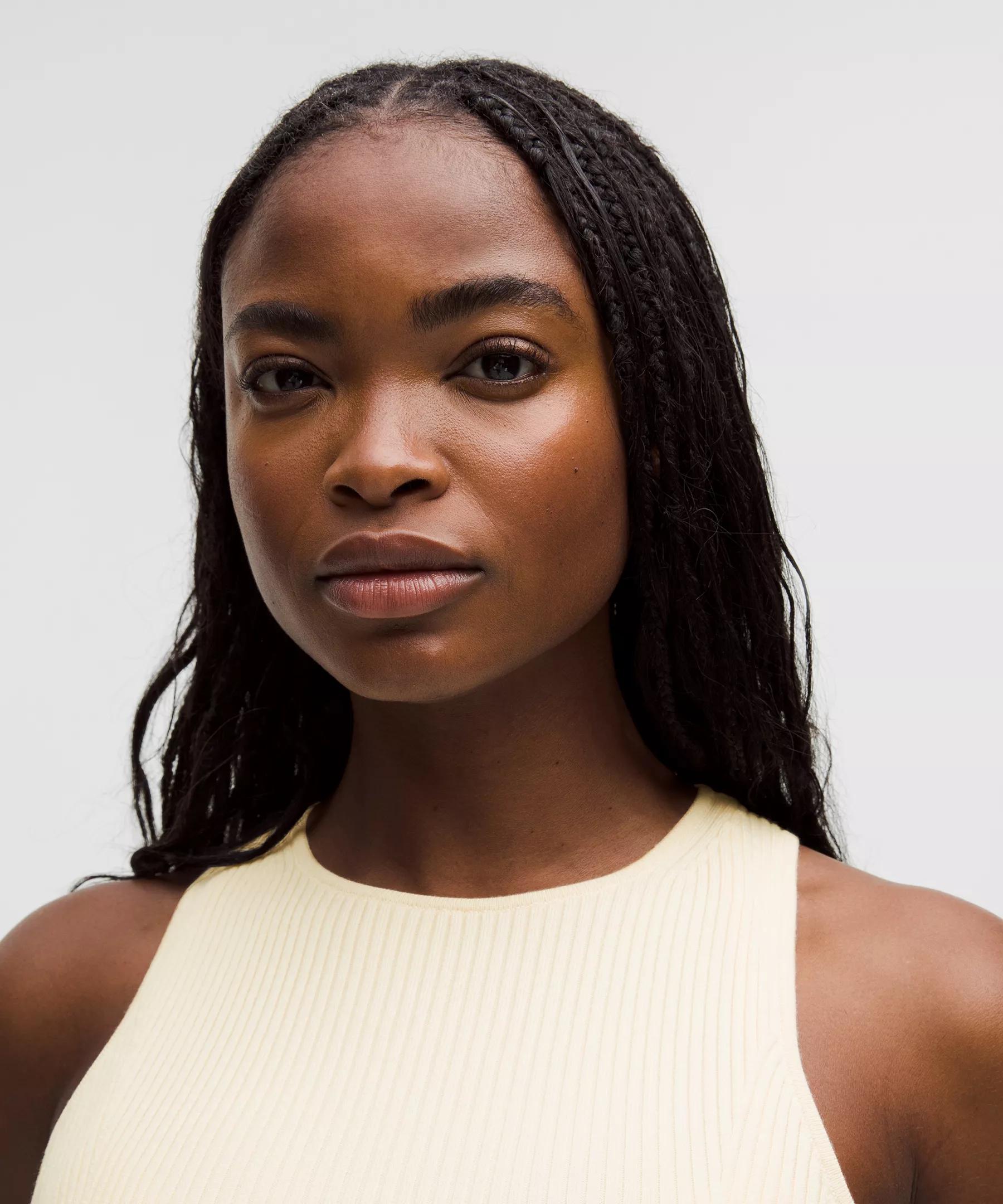 Merino Wool Open-Back Tank Top Product Image