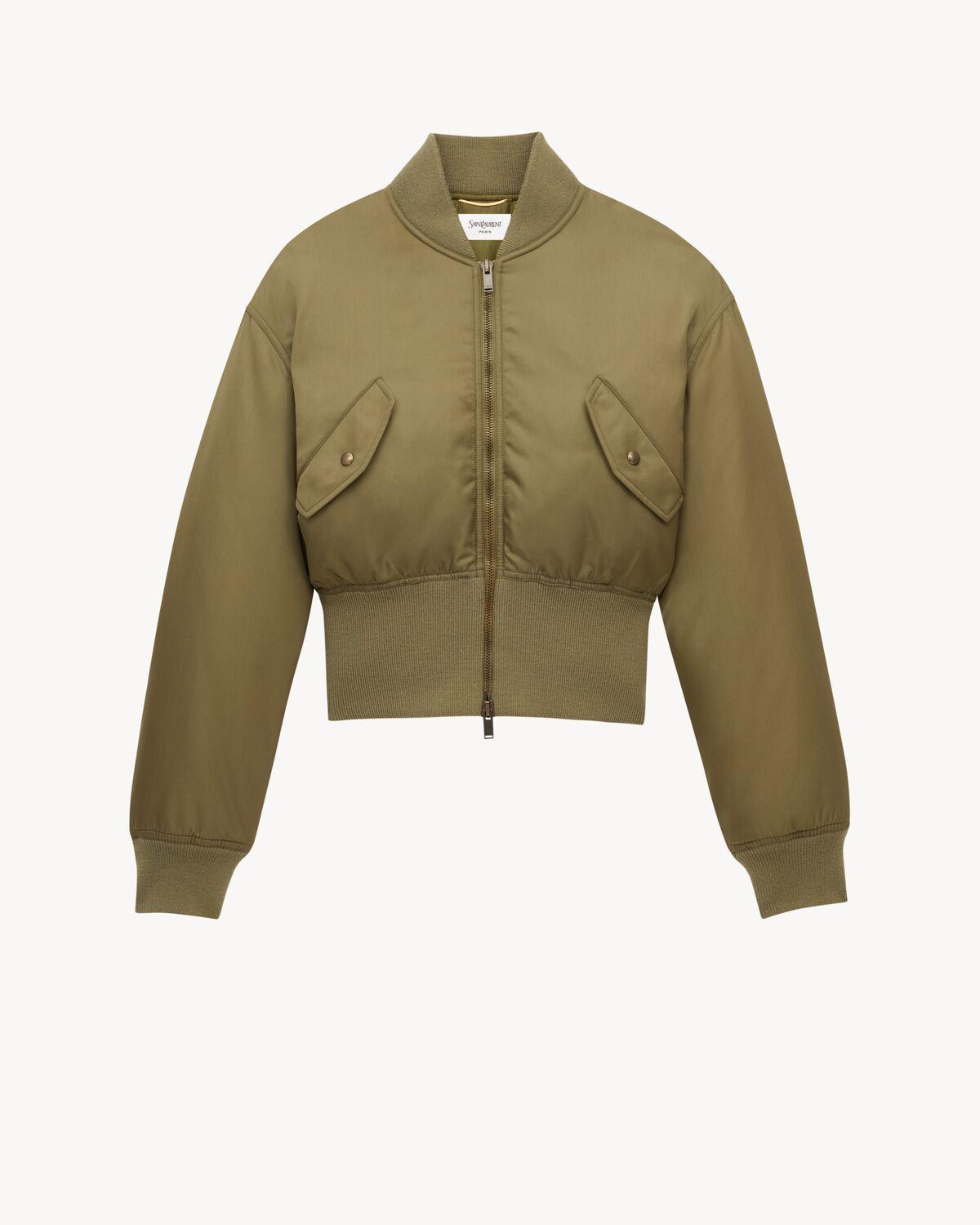 bomber jacket in nylon Product Image