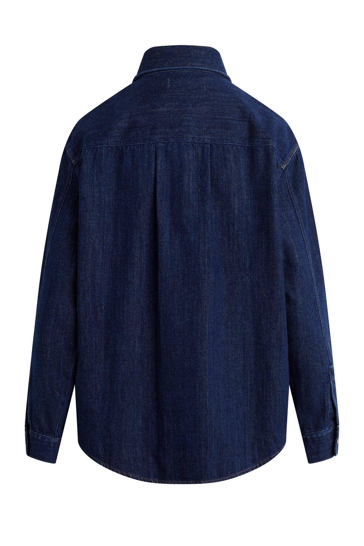 Oversized Button Down Shirt Female Product Image