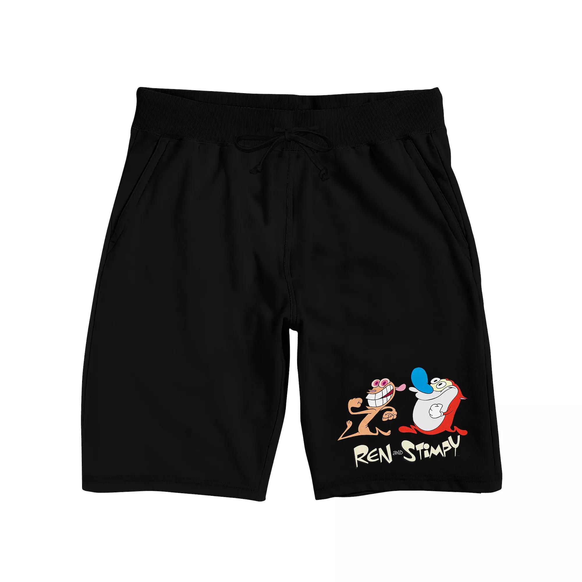 Men's Ren & Stimpy Pajama Shorts,  Product Image