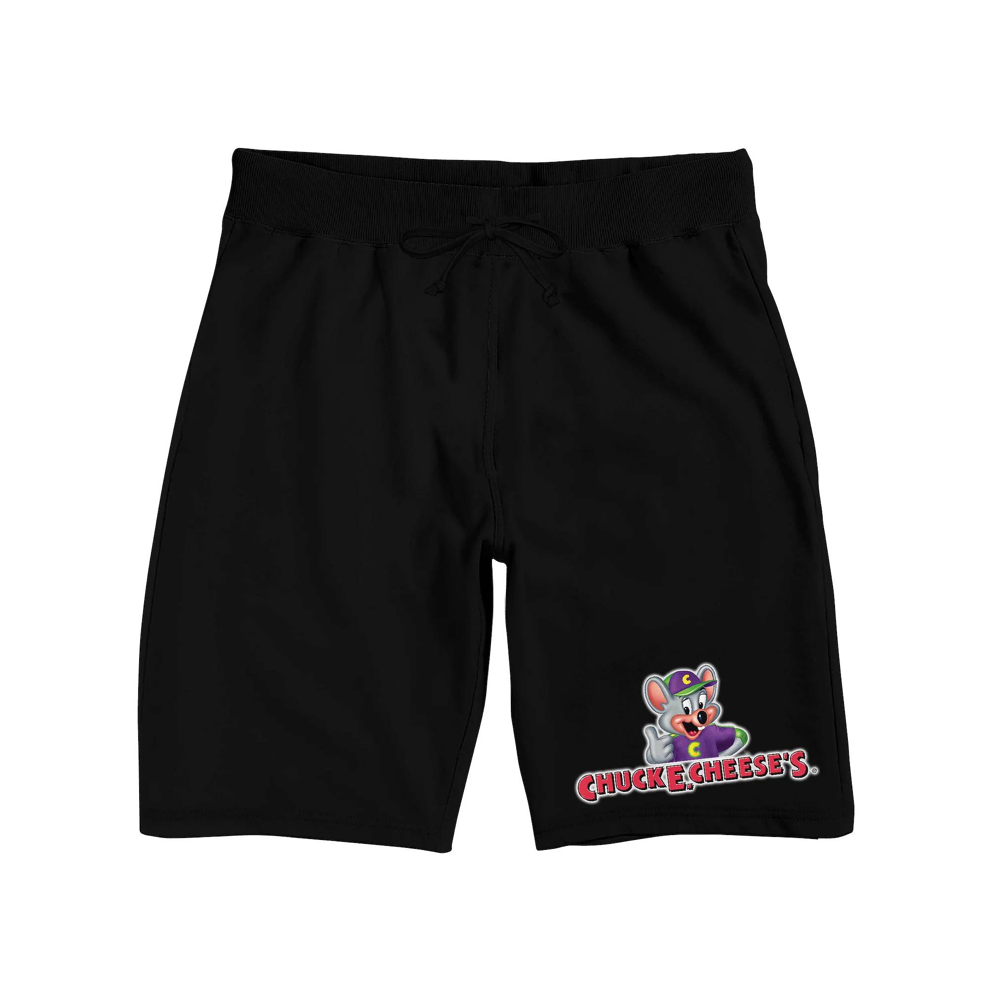 Men's Chuck E. Cheese Logo Pajama Shorts,  Product Image