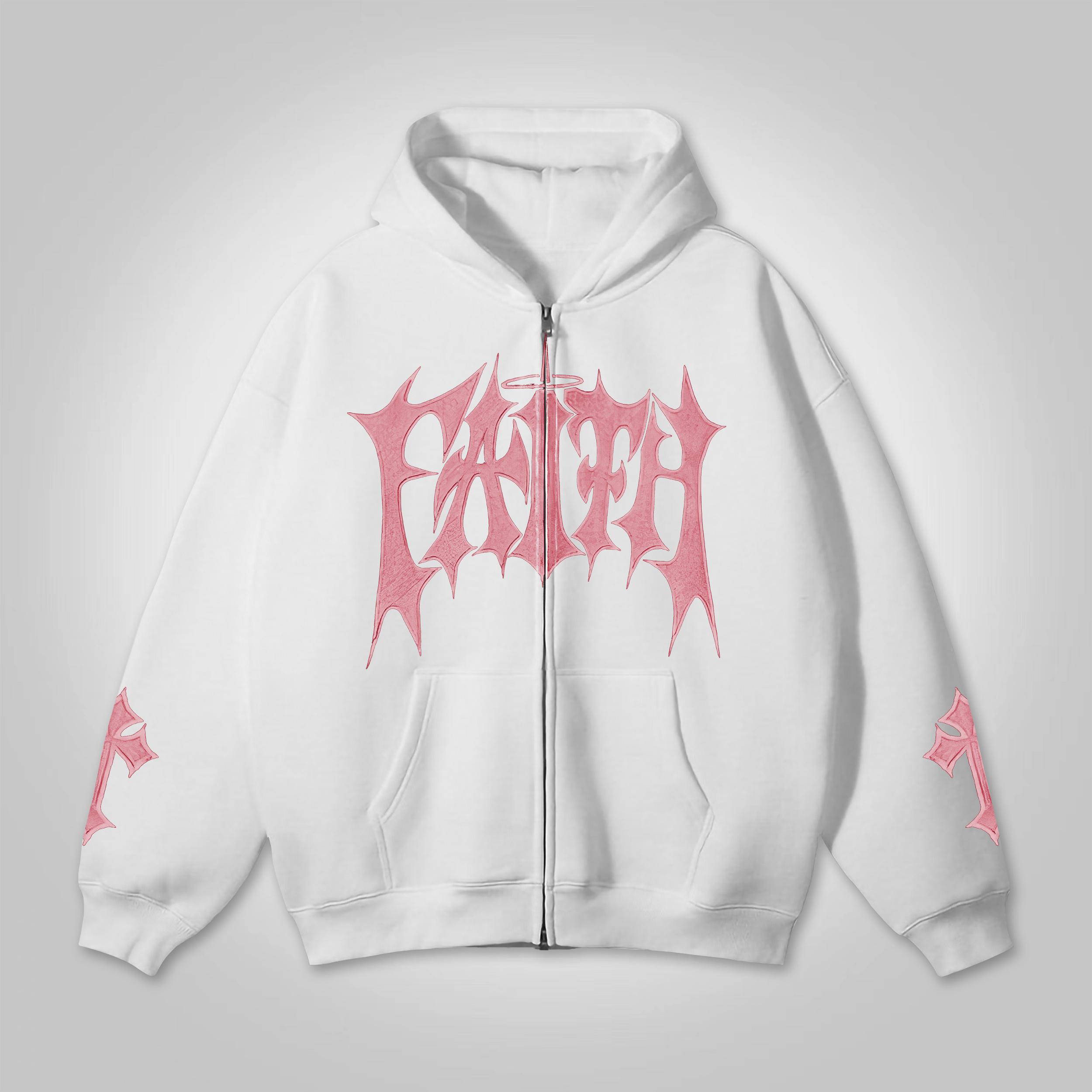 Retro Seek Washed Oversized Zip up Hoodie Product Image