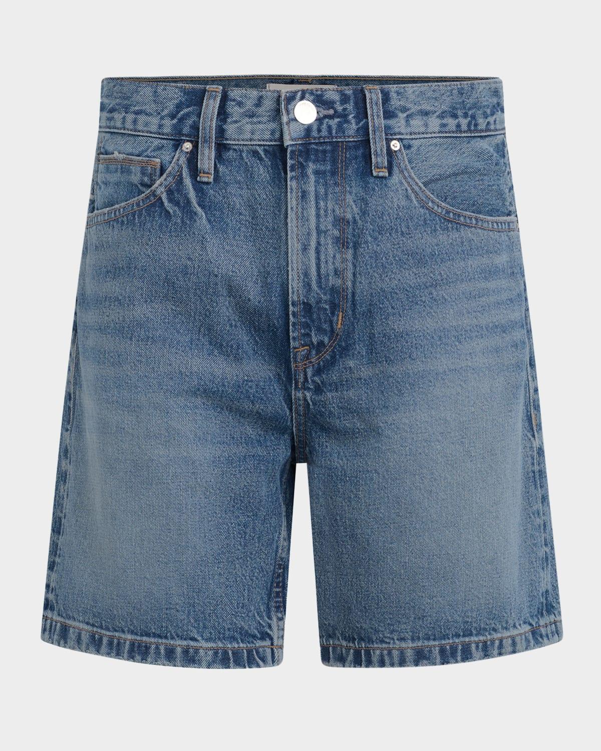 Men's Relaxed Denim Shorts Product Image