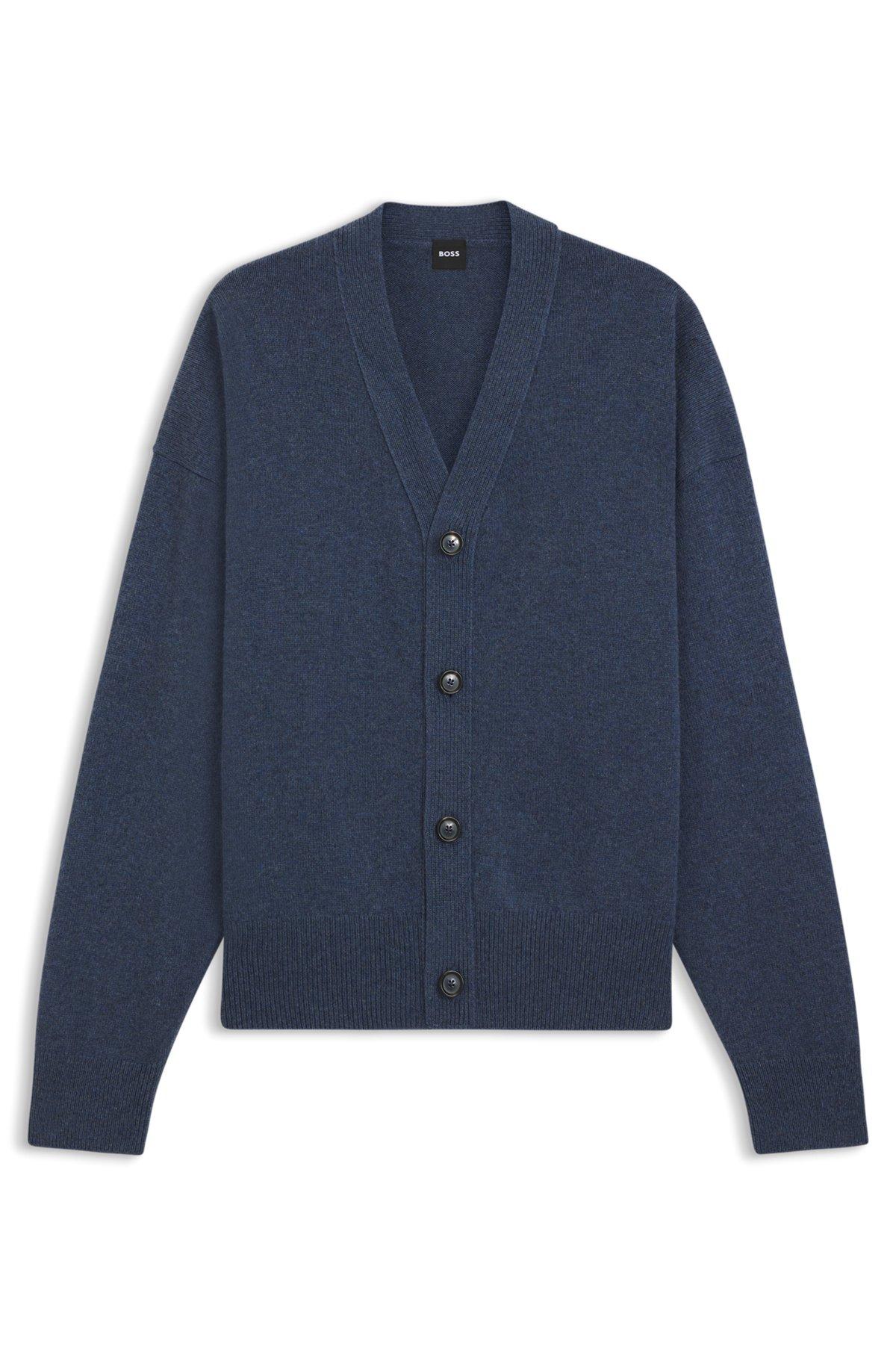 Virgin-wool cardigan in a relaxed fit Product Image