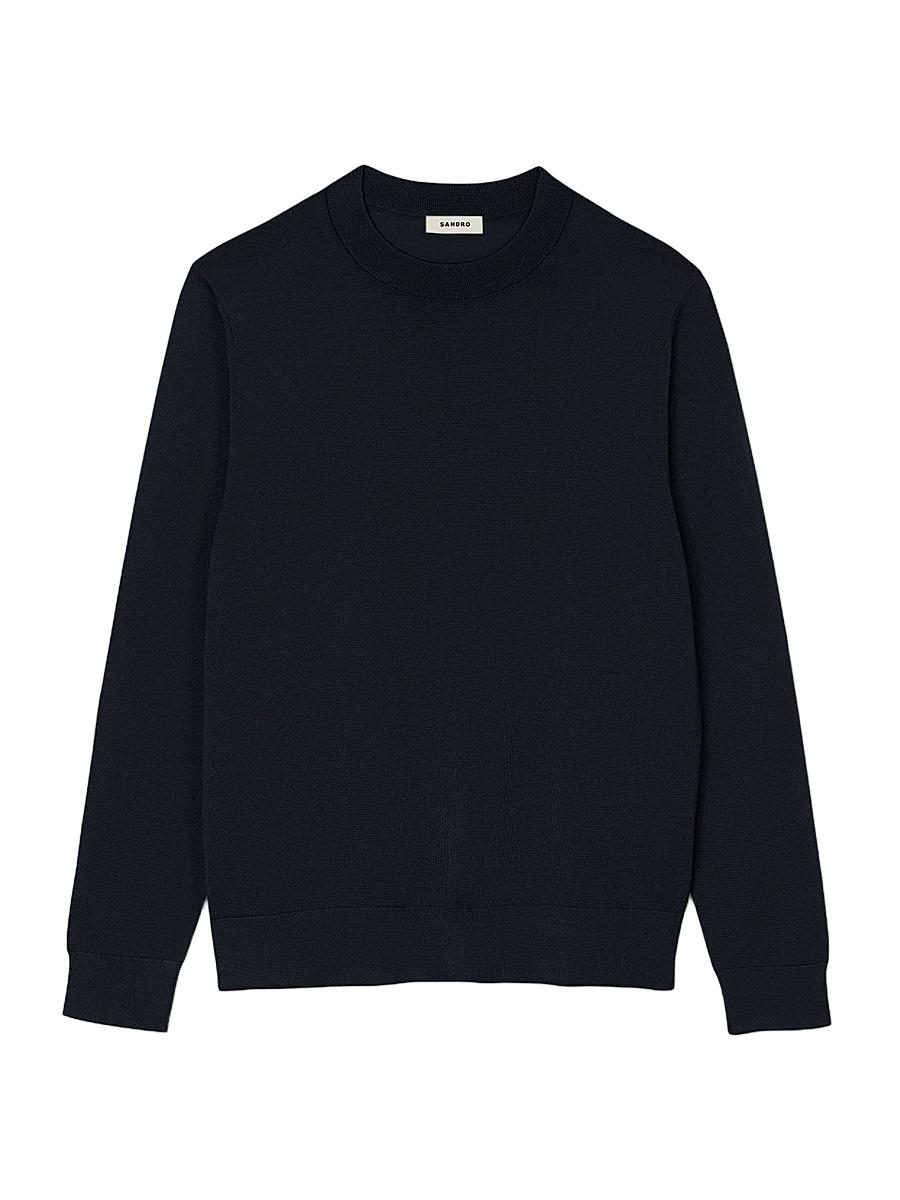 Mens Fine Knit Sweater Product Image
