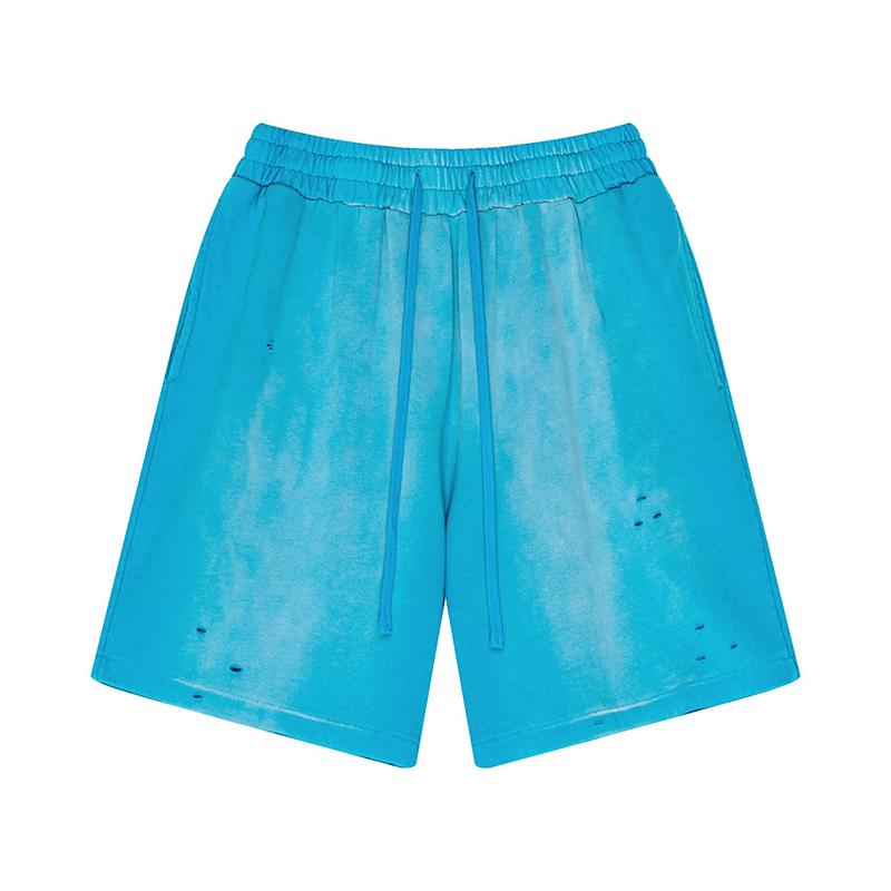 Vintage Washed Ripped Shorts Product Image