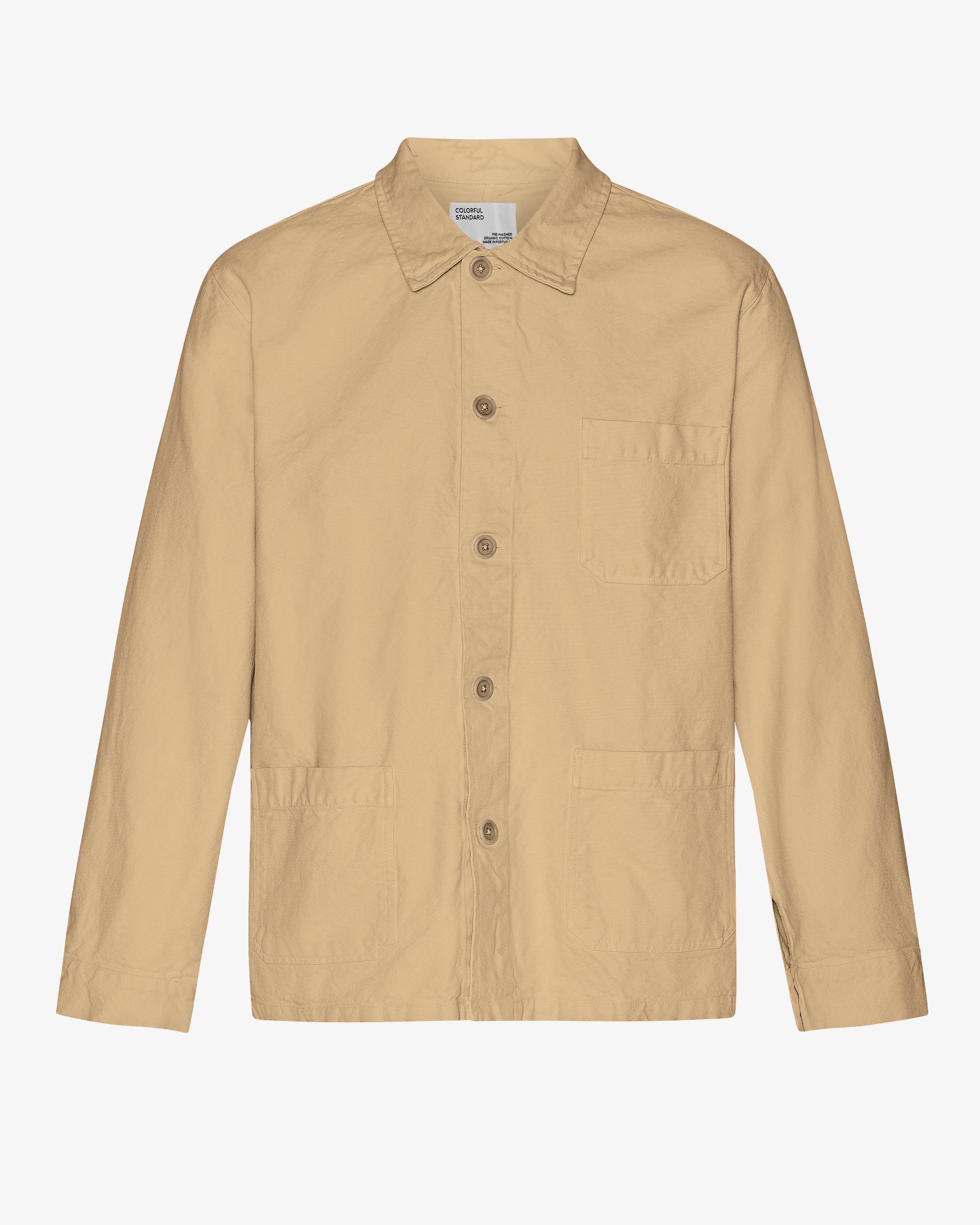 Organic Workwear Jacket - Desert Khaki Product Image