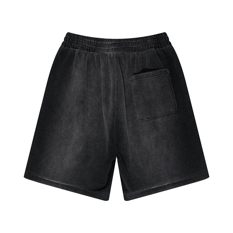 Vintage Washed Ripped Shorts Product Image