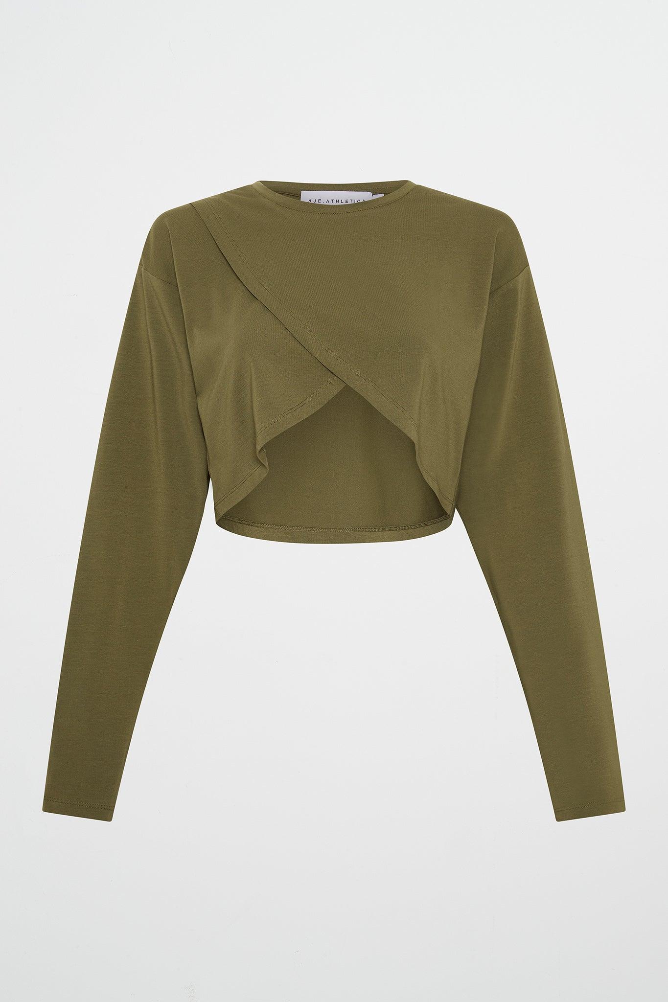 Cropped Crossover Ls Top 440 Product Image