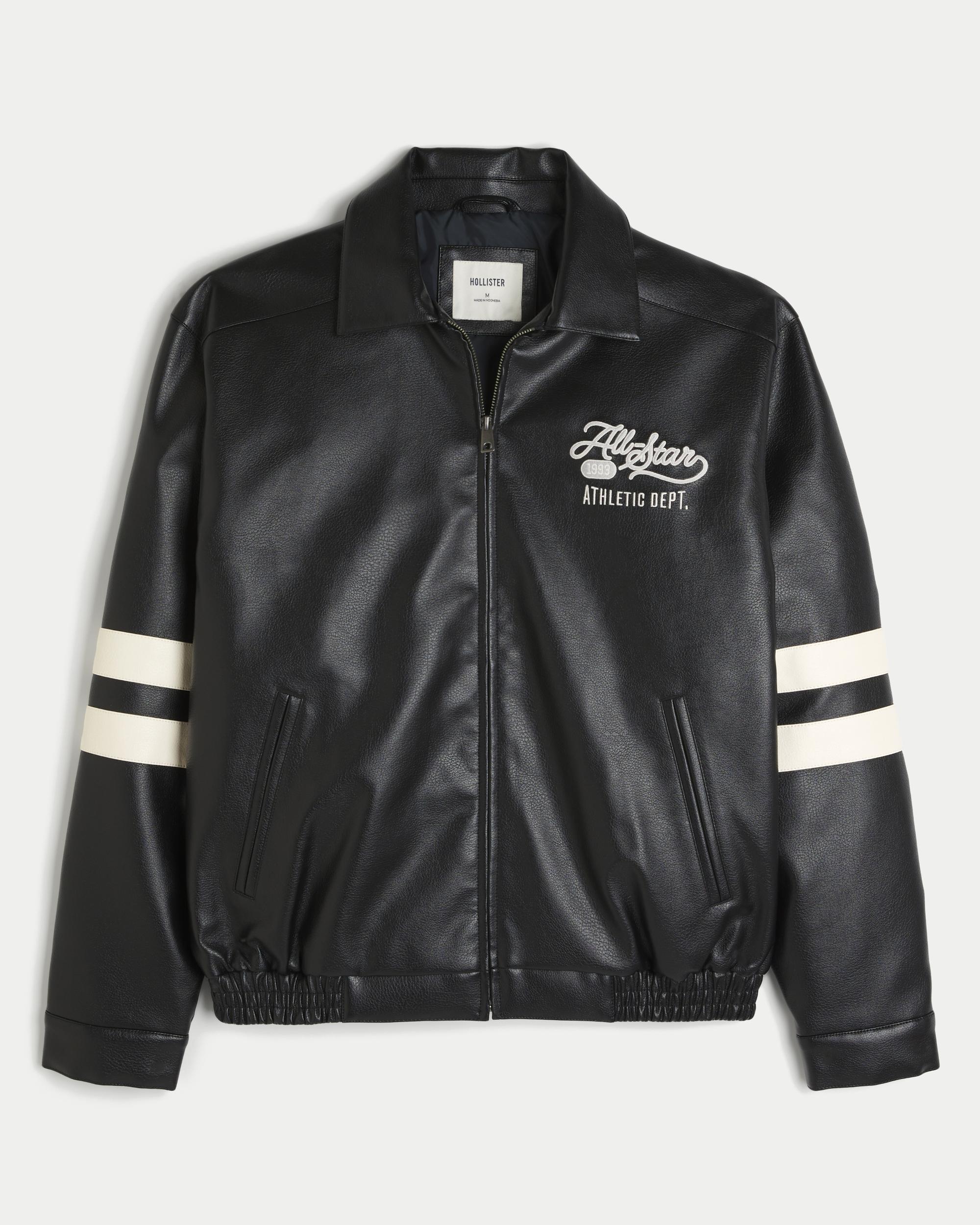 Midtown Bulldogs Graphic Varsity Jacket Product Image