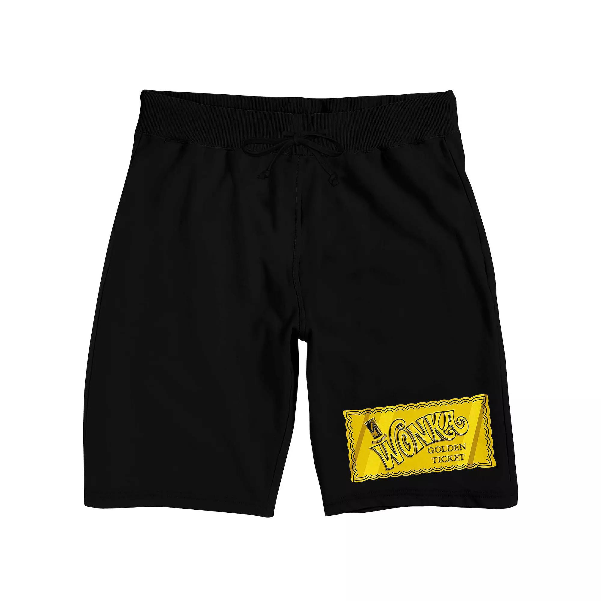 Men's Wonka Pajama Shorts,  Product Image
