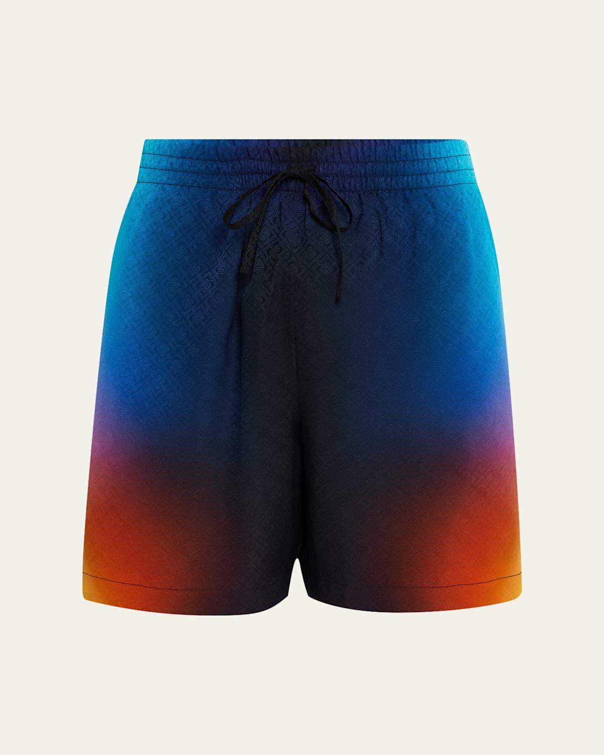 Mens Gradient Silk Shorts Product Image