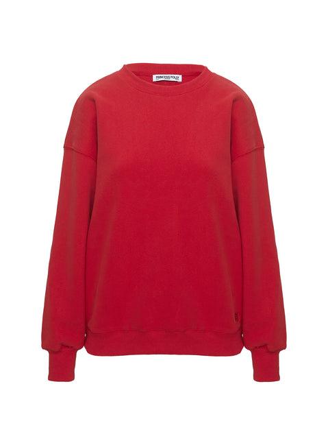 Dream Fleece Classic Crewneck Sweatshirt Red Product Image