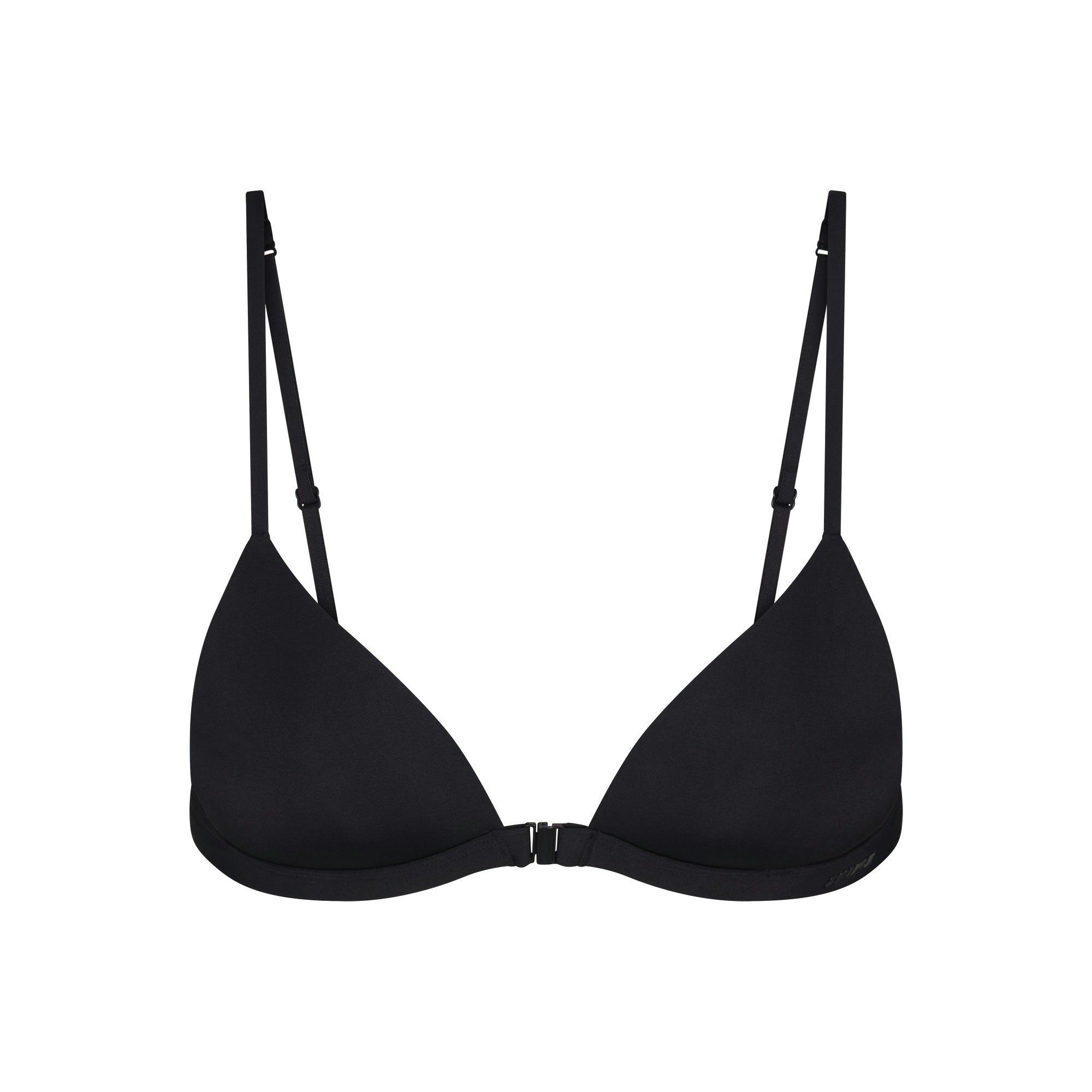 WIRELESS FORM TRIANGLE FRONT CLOSE SUPER PUSH-UP BRA | ONYX Product Image