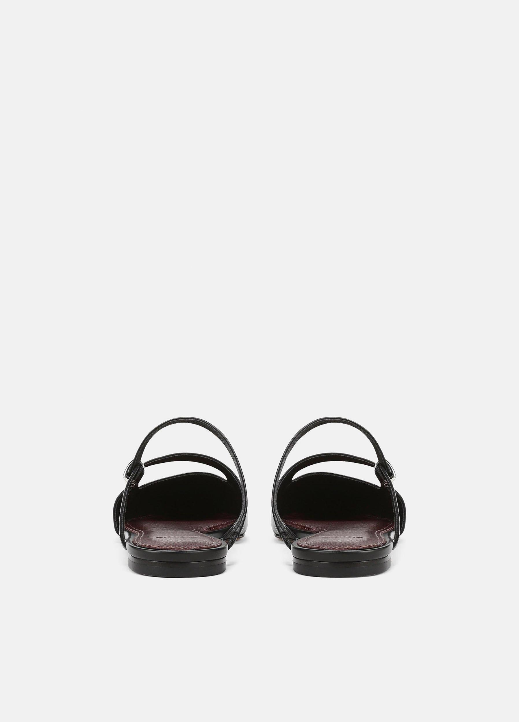 Ma Belle Sandals Contrast Stitch Chocolate Product Image