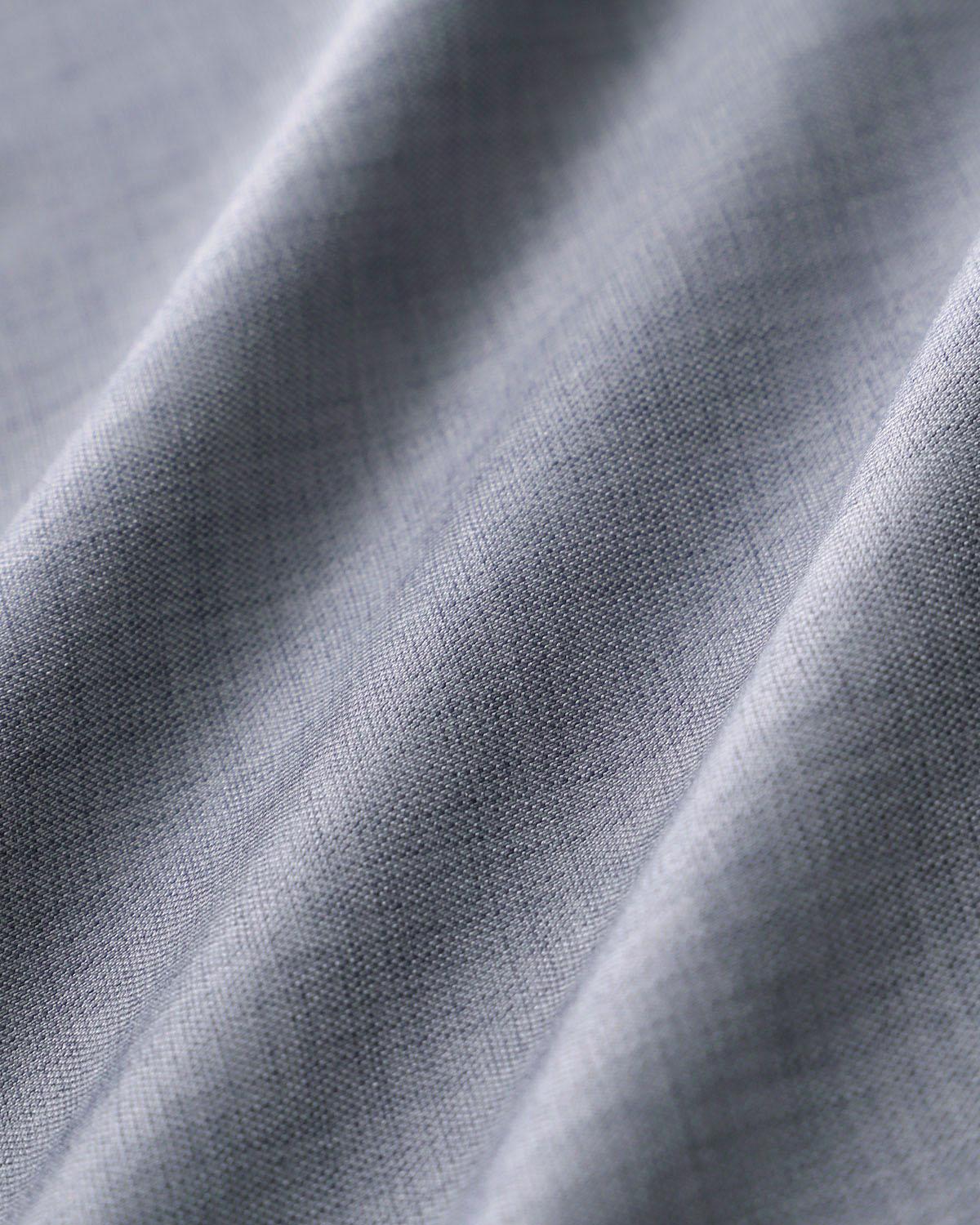 Grey Elastic Straight Waist Pants Product Image