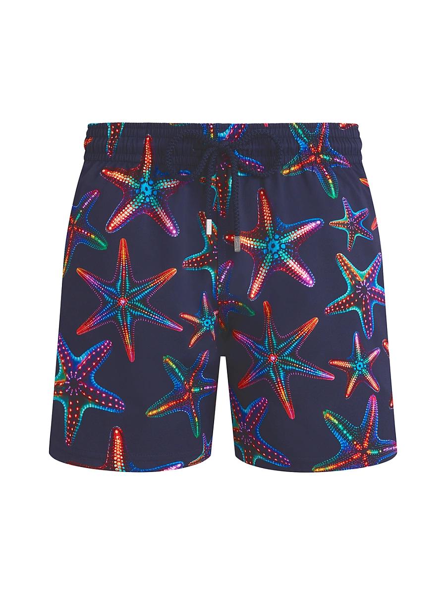 Vilebrequin Men's Disco Stars Stretch Short Swim Shorts Product Image