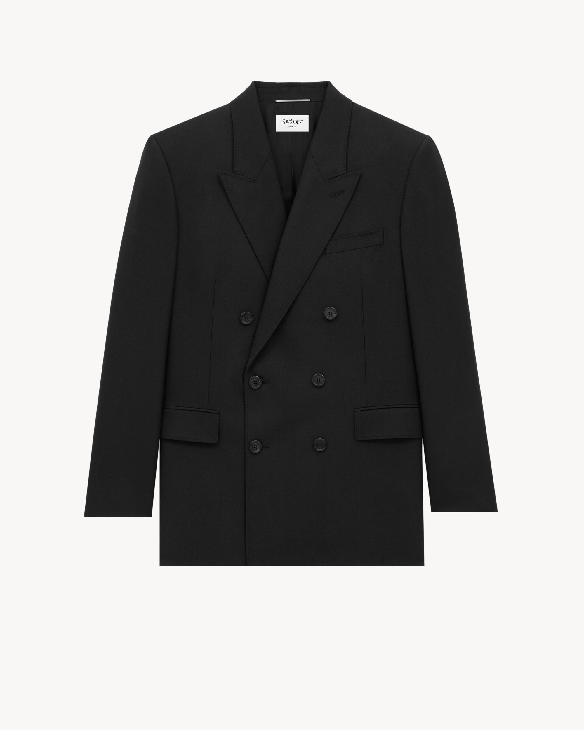 Yves jacket in wool chiné Product Image