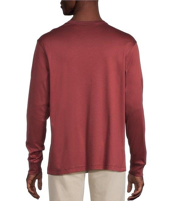 Daniel Cremieux Signature Label Pima Cotton Long Sleeve T-Shirt Product Image