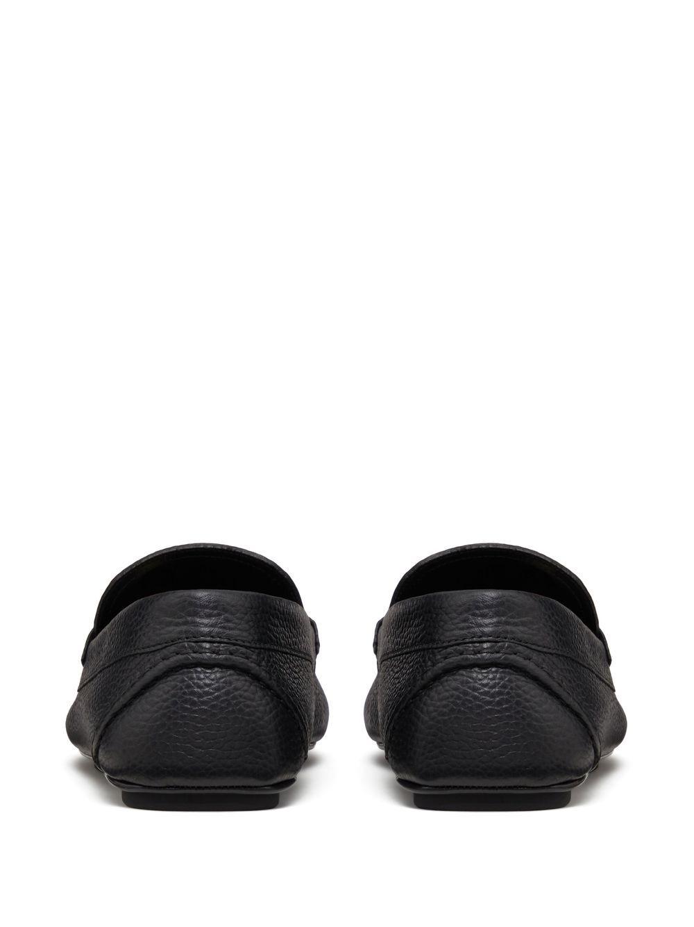 VLogo Signature leather driving shoes Product Image