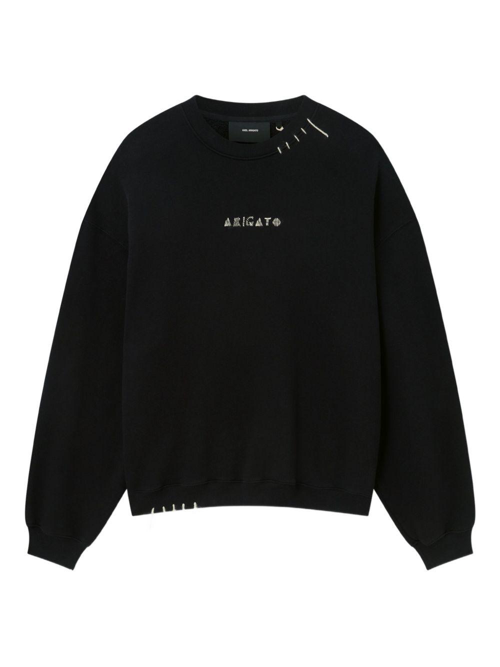 Crew Neck Jersey Top in Charcoal Product Image