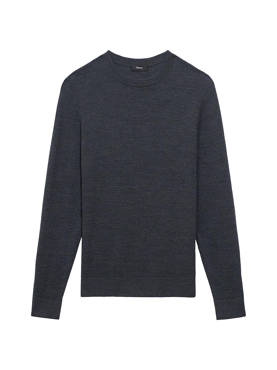 Mens Maden Merino Wool Crewneck Sweater Product Image
