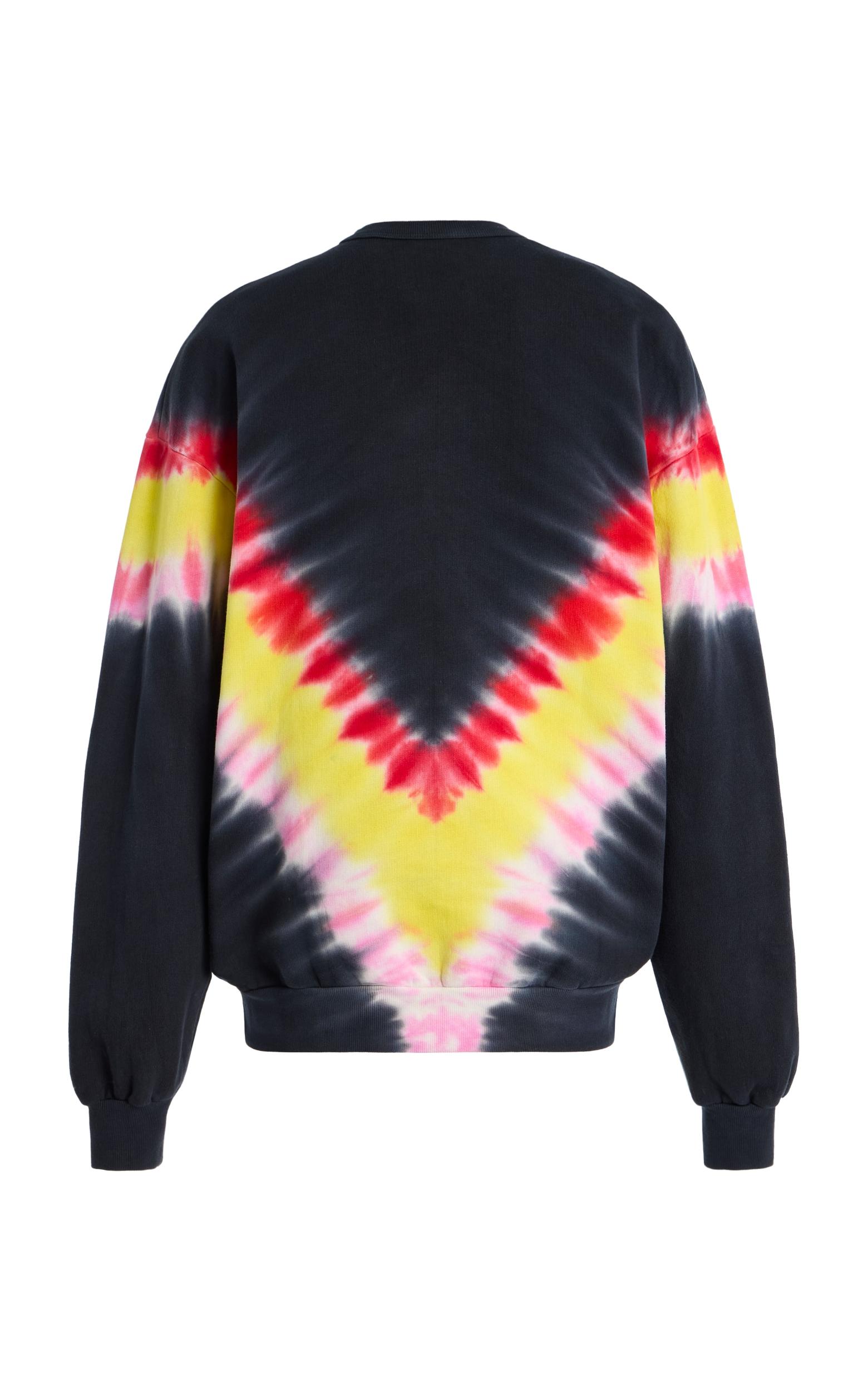 Tie Dye Fairy Print Radarte Sweatshirt Product Image