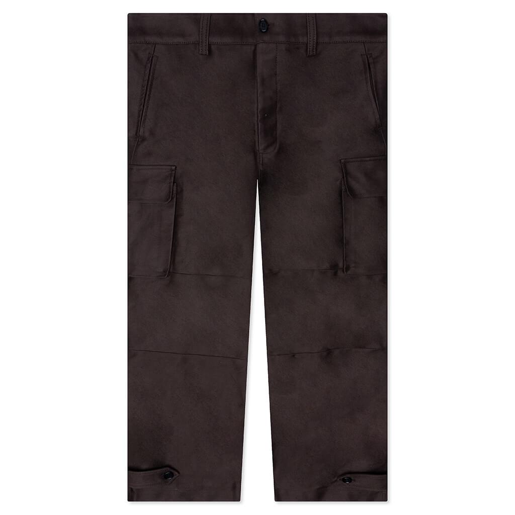 Brown Organic Cotton Cargo Trousers TCY36 - Moca Male Product Image