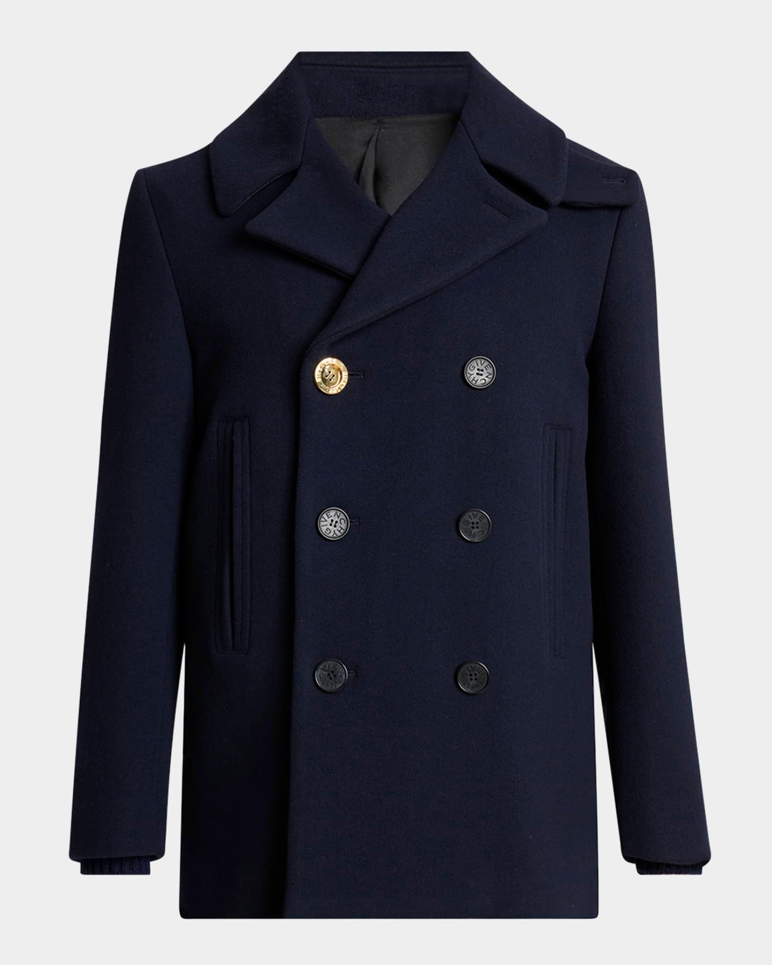 Men's Double-Face Wool Peacoat Product Image