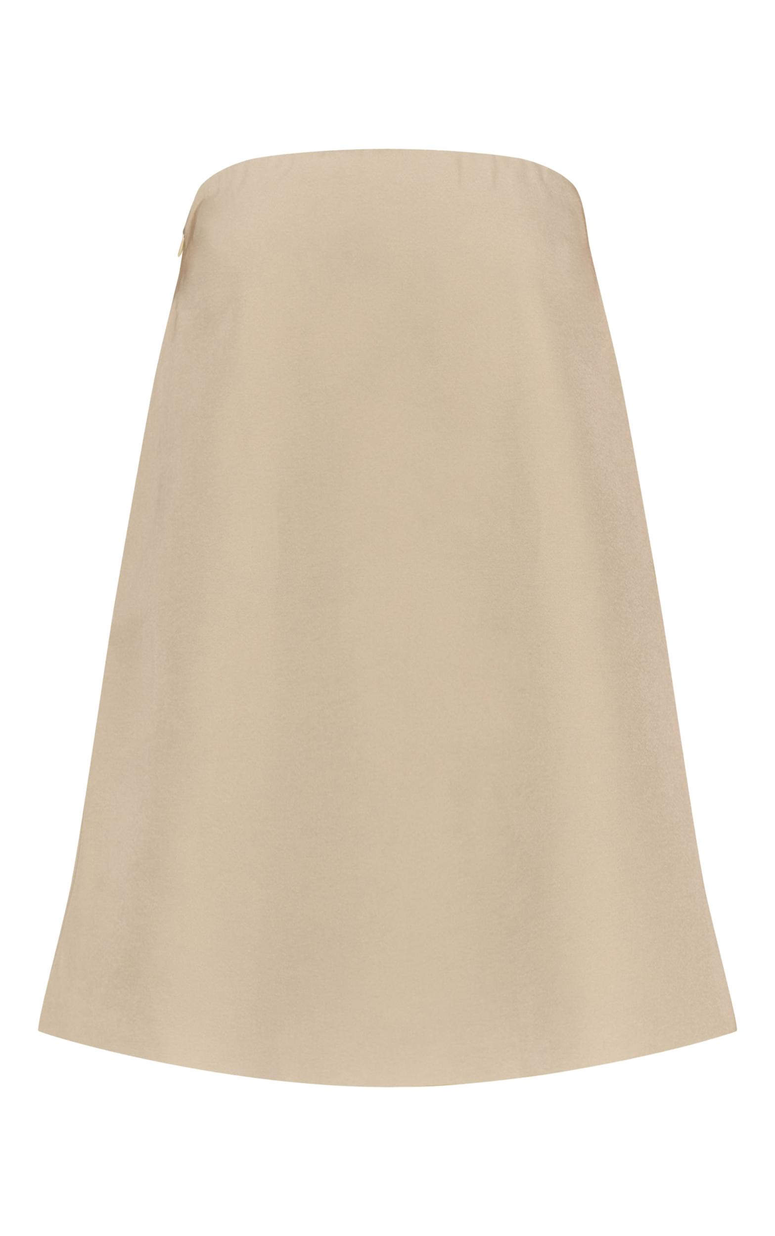 Sage Green Bandeau A-line Dress Product Image