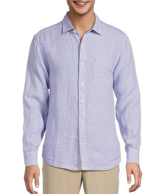 Tommy Bahama Linen Paradise Breezer Long Sleeve Woven Shirt Product Image