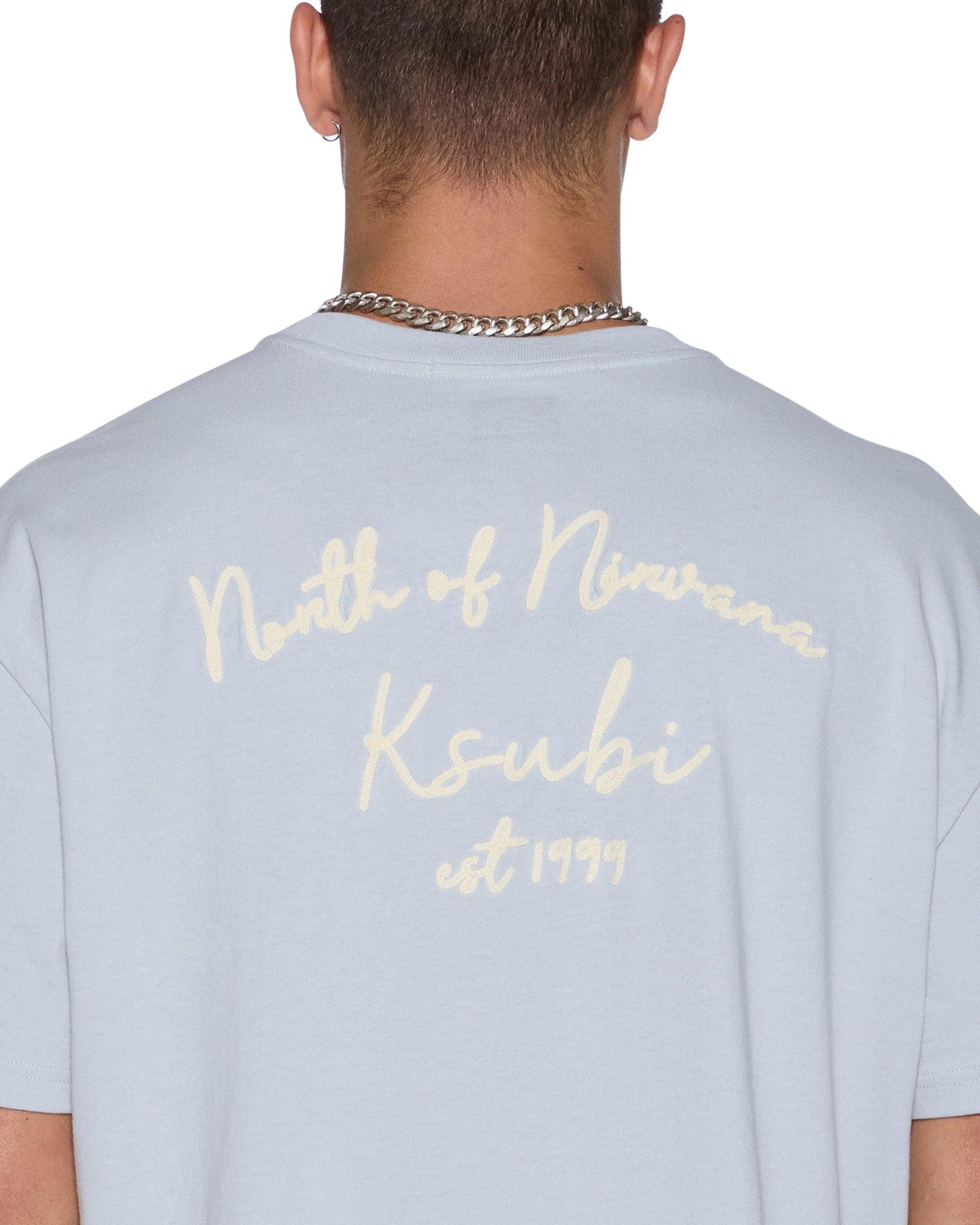 SALUD BIGGIE SS TEE BLUE MIST Male Product Image