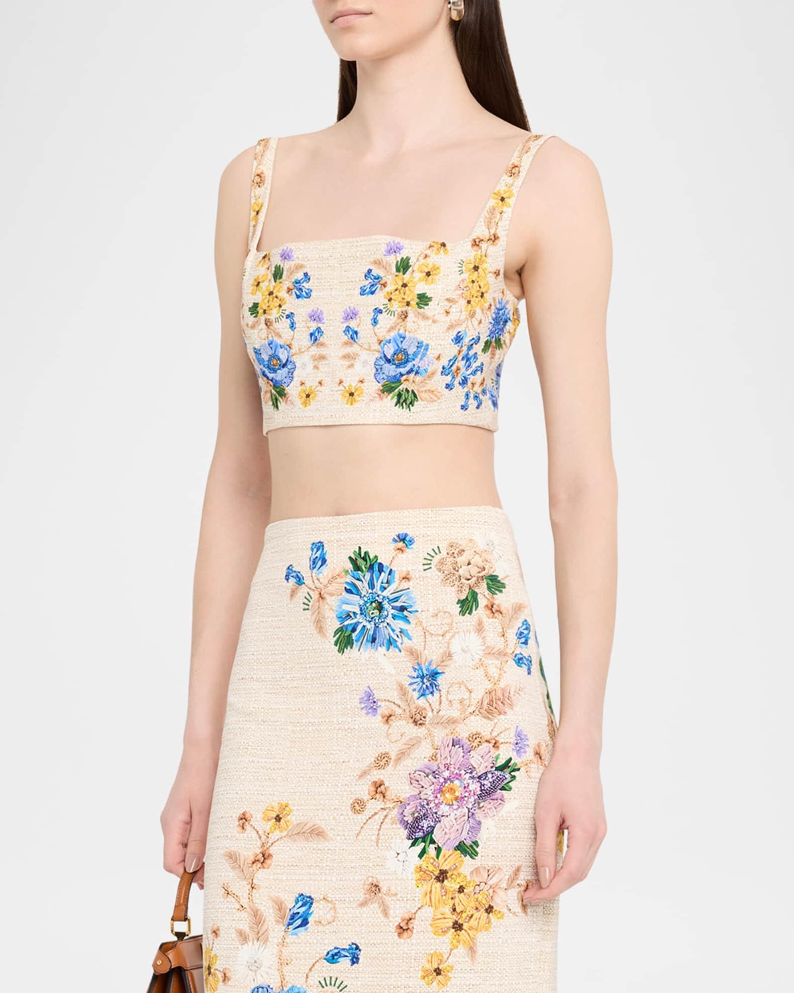 Calix Square-Neck Bralette Top Product Image