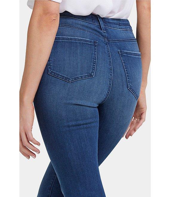 NYDJ Stretch Denim High Rise Slim Leg Bootcut Jeans Product Image