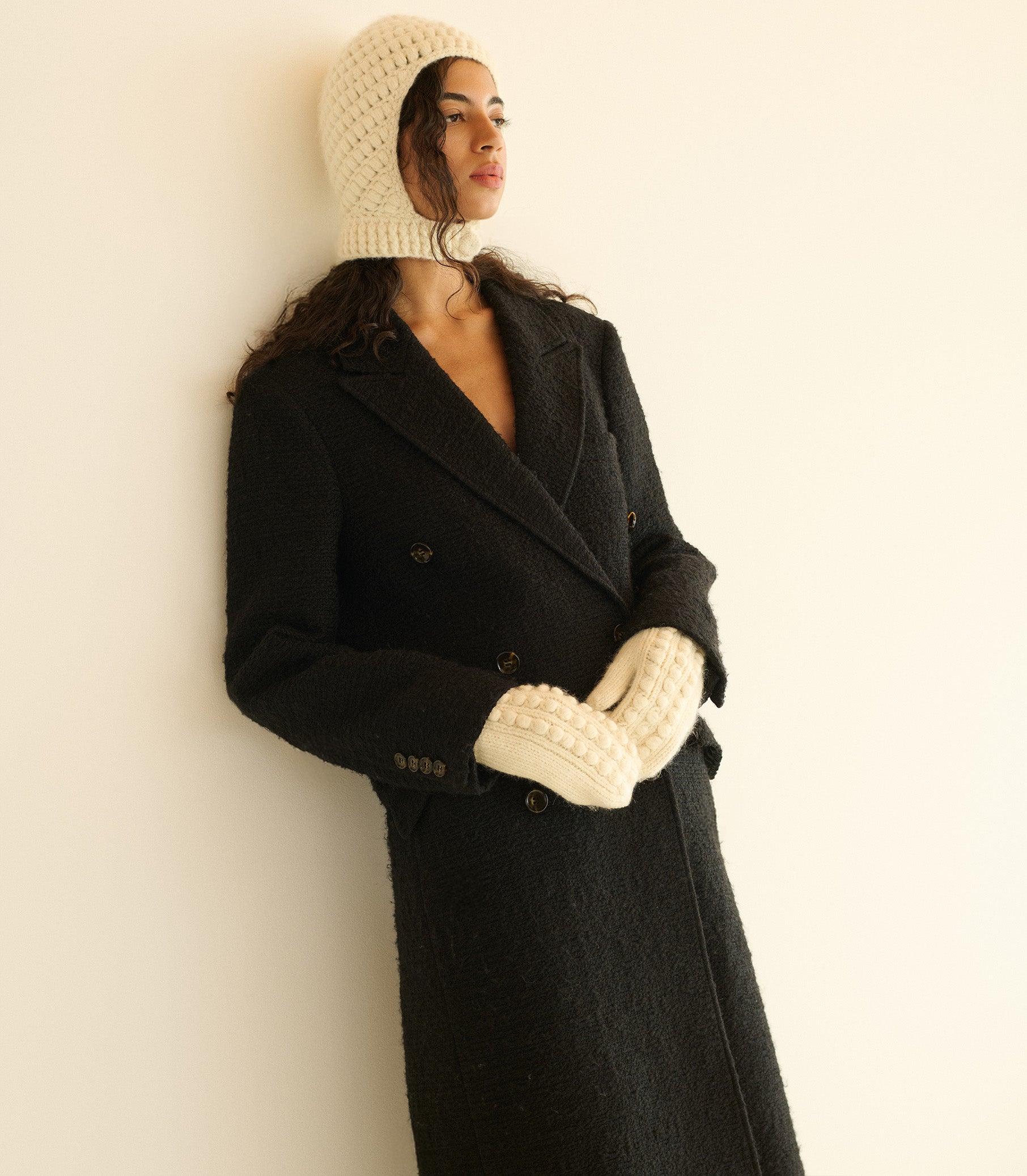 VERBIER MITTENS -- IVORY Product Image