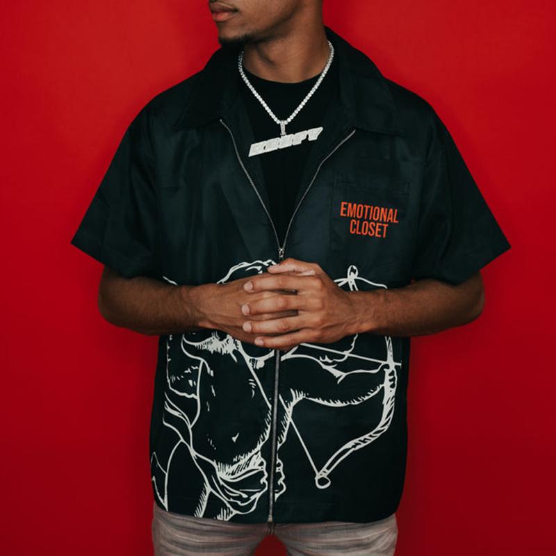 Unisex Men's God's Plan Faith Vintage Graphic Street Cotton T-Shirt Product Image