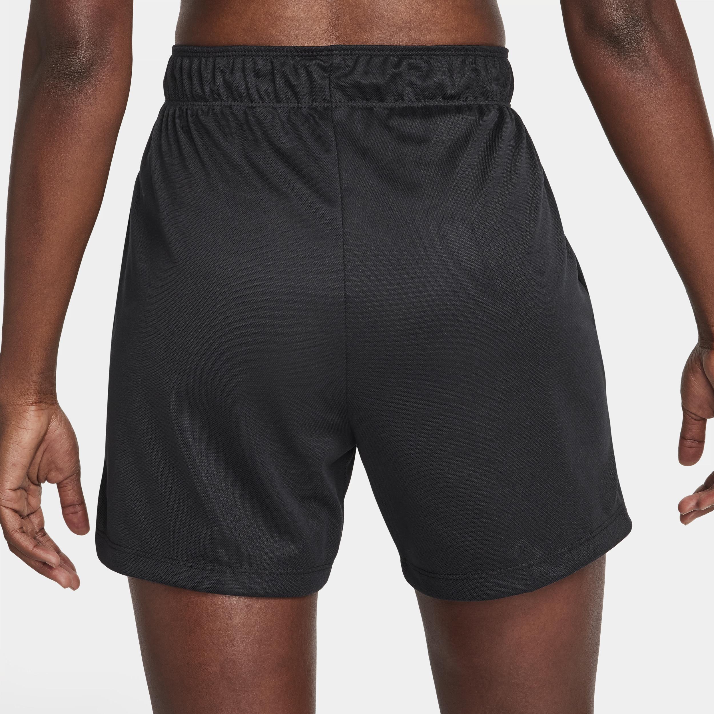 Nike Womens Attack Dri-FIT Fitness Mid-Rise 5 Unlined Shorts | DX6024-010 Product Image