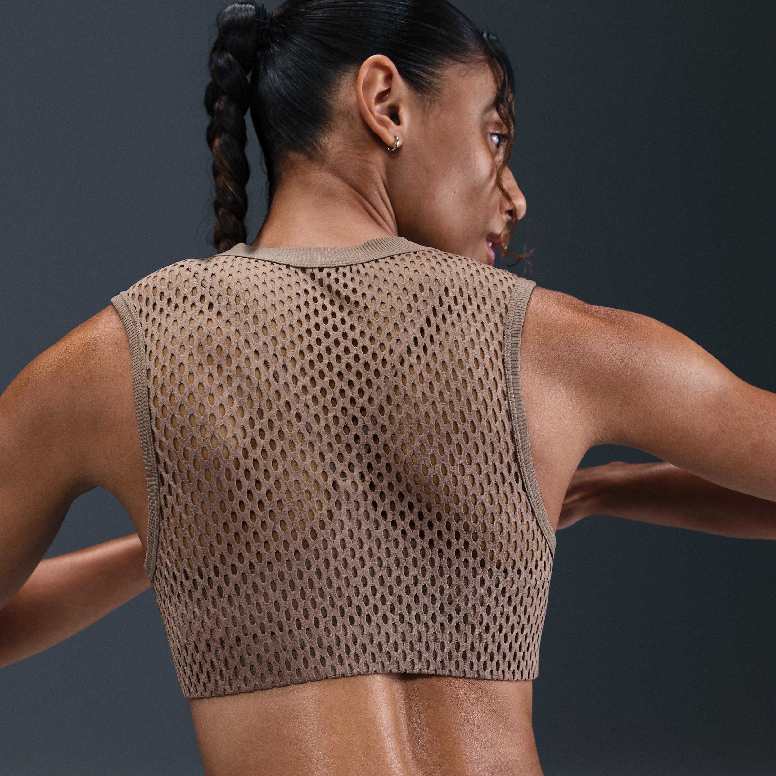 Nike Womens Indy Net Light-Support Padded Sports Bra | HF5422-010 Product Image