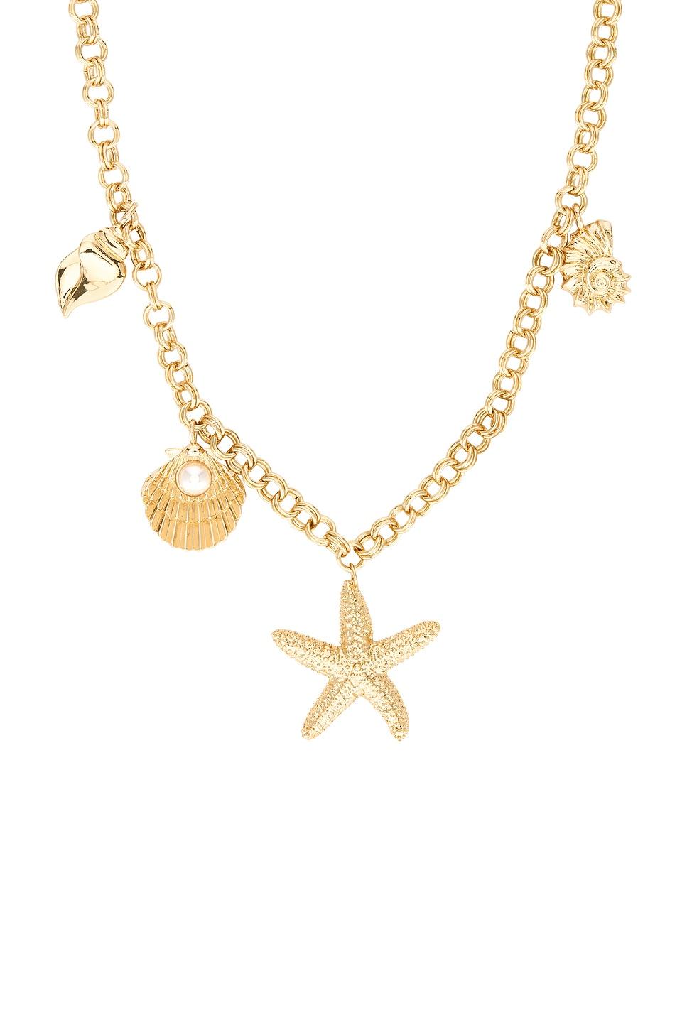 Seashell Charm Necklace BaubleBar Product Image