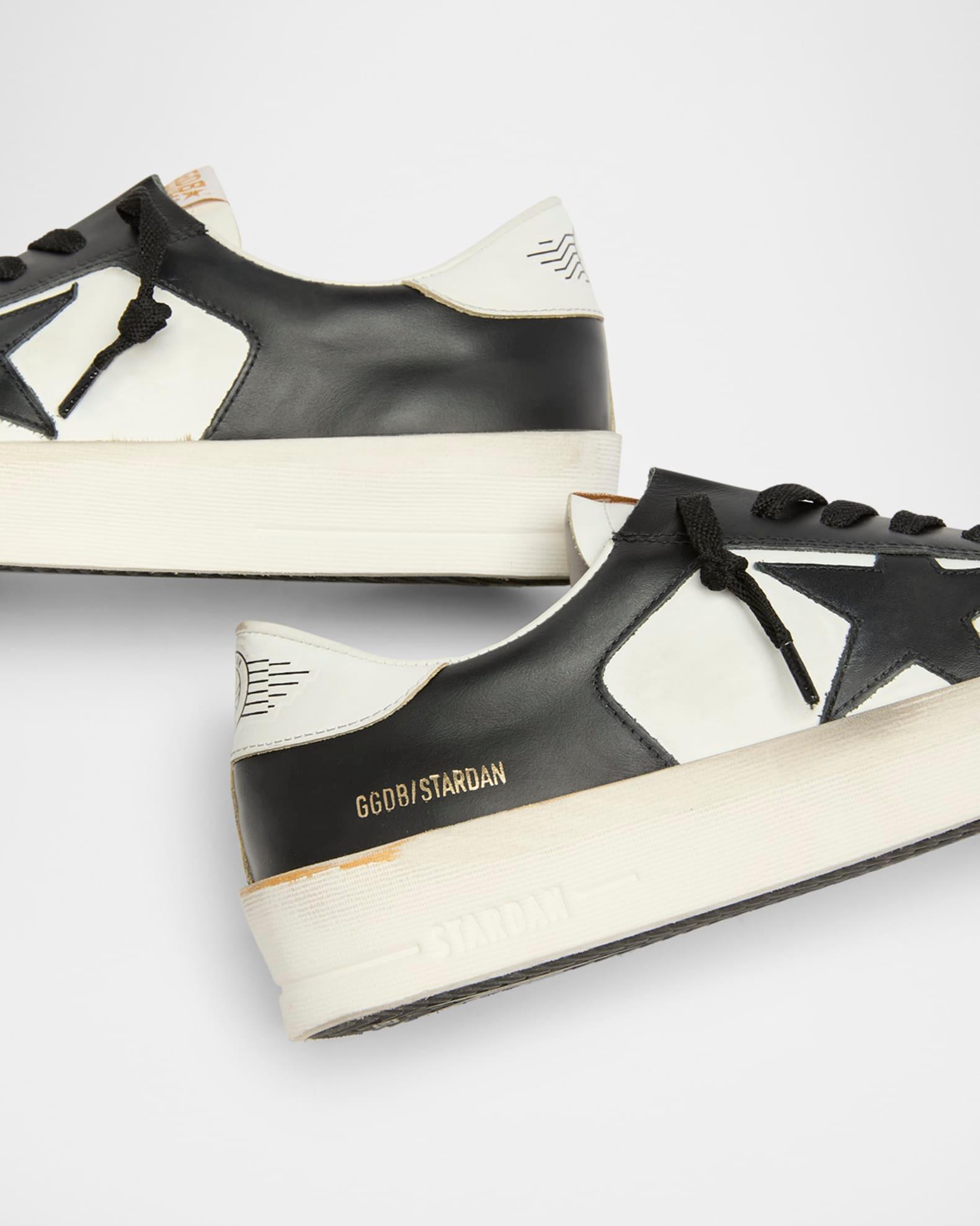 Men's Stardan Star Leather Low-Top Sneakers Product Image