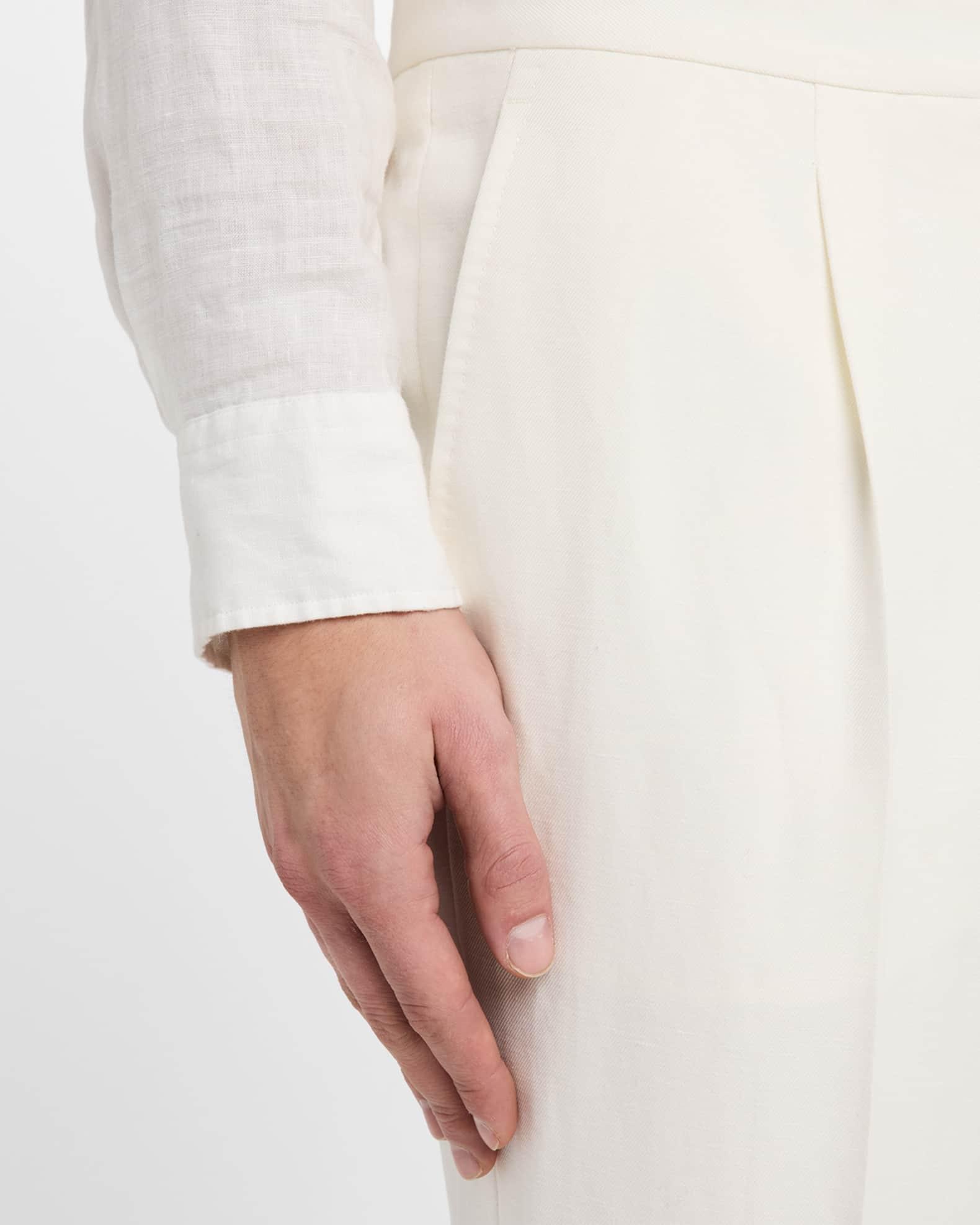 Men's Slim Single-Pleated Formal Pants Product Image