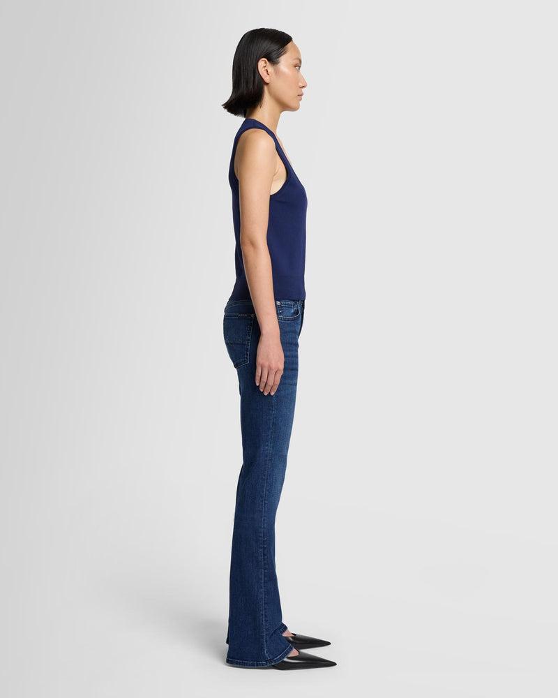 Ribbed Scoop Neck Top Product Image