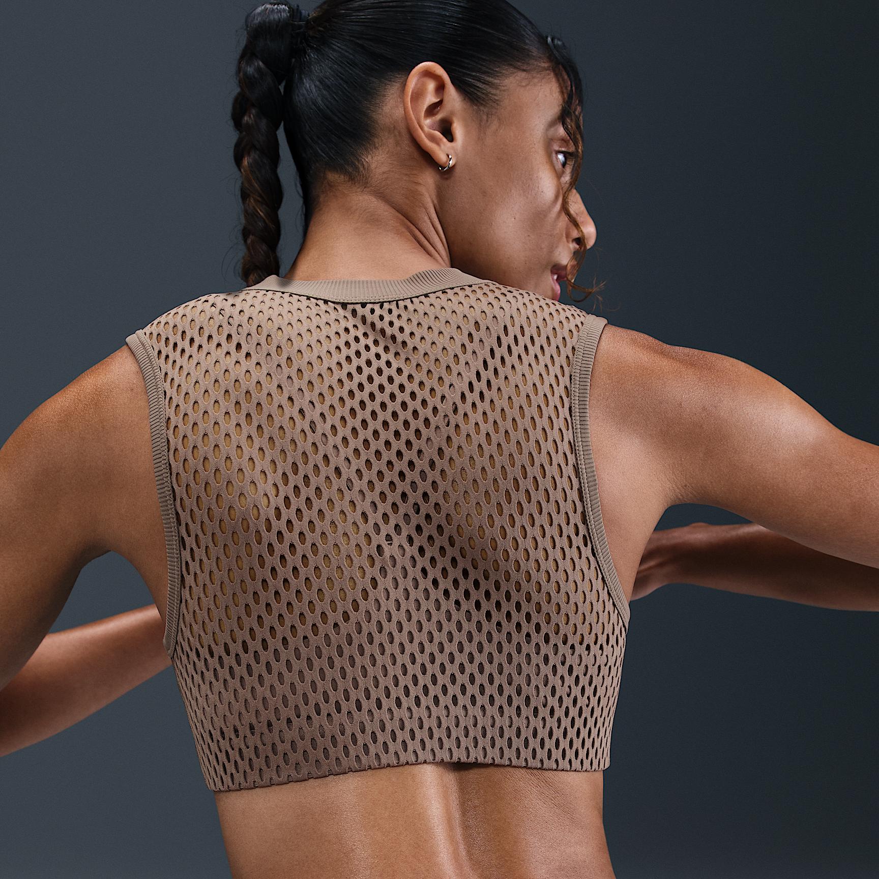 Nike Womens Indy Net Light-Support Padded Sports Bra | HF5422-010 Product Image