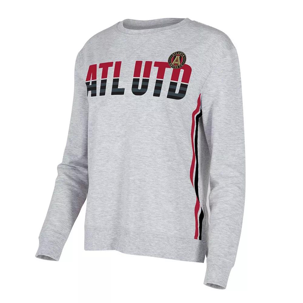 Women's Concepts Sport Gray Atlanta United FC Cedar Tri-Blend Long Sleeve T-Shirt, Size: Small, Atu Grey Product Image