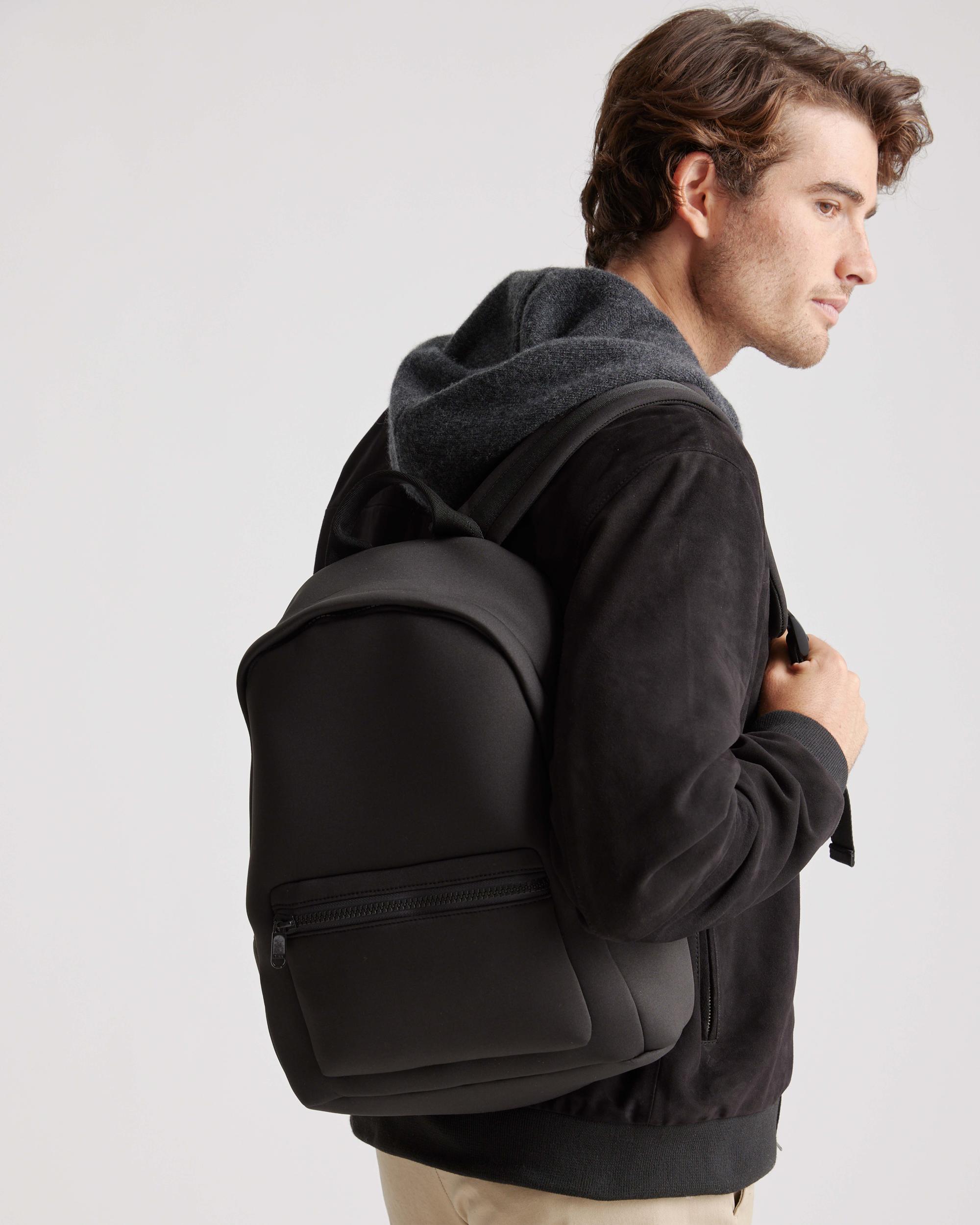 Quince | Women's All-Day Neoprene Backpack in Black Product Image