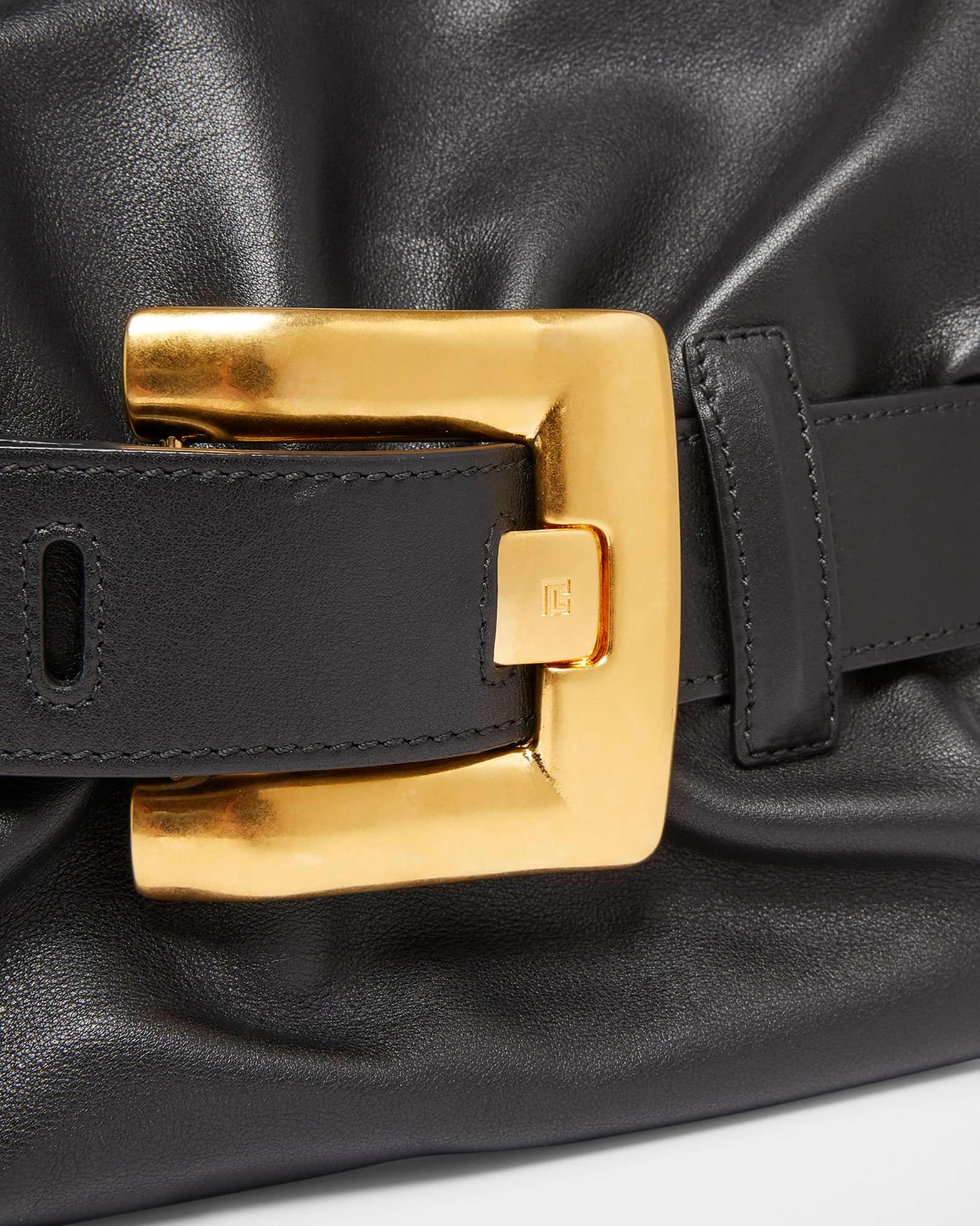 Anthem Medium Buckle Shoulder Bag in Calfskin  Product Image