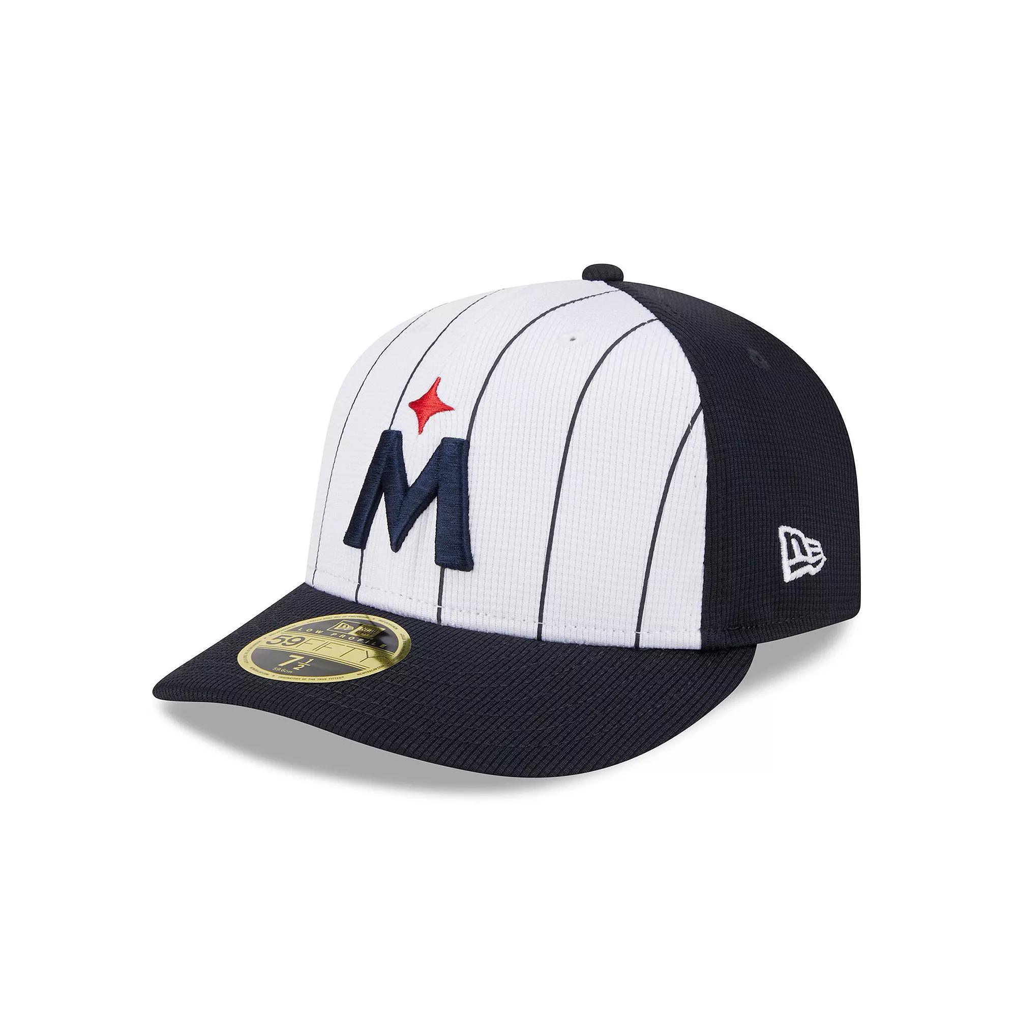 Men's New Era  White Minnesota Twins 2024 Batting Practice Low Profile 59FIFTY Fitted Hat, Size: 8 Product Image